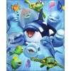 Full Drill - 5D DIY Diamond Painting Kits Cartoon Happy Sea Animals
