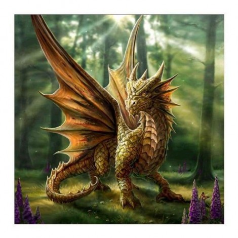New Arrival Dragon Diamond Painting Kits For kids AF9126
