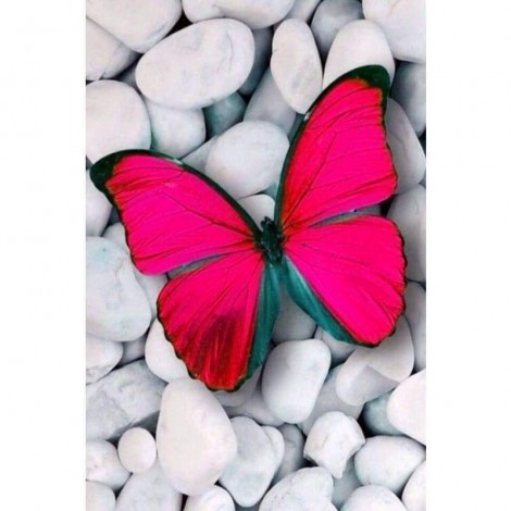Full Drill - 5D DIY Diamond Painting Kits Special Red Butterfly