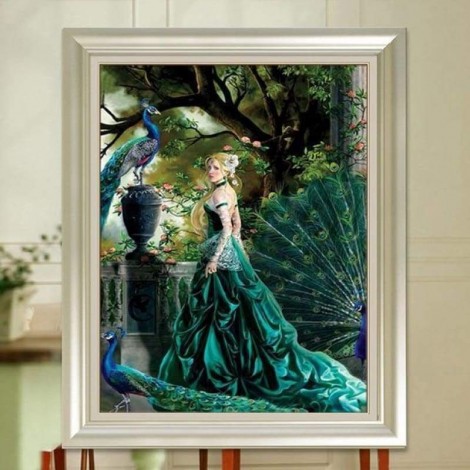 New Hot Sale Girl Picture Wall Decor Full Drill - 5D Diy Diamond Painting Kits