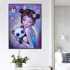Full Drill - 5D DIY Diamond Painting Kits Cartoon Beauty Girl and Panda Baby
