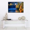 Full Drill - 5D DIY Diamond Painting Kits Charming Autumn Forest Clear Lake