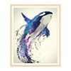Full Drill - 5D DIY Diamond Painting Kits Watercolor Dream Flying Dolphin