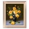 Full Drill - 5D DIY Diamond Painting Kits Yellow Roses in Vase