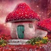 Full Drill - 5D DIY Diamond Painting Kits Fantasy Special Magic Forest Mushroom House