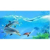New Hot Sale Full Drill - 5D Wall Decor Animal Dolphin Diy Diamond Painting Kits