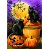 Full Drill - 5D DIY Diamond Painting Kits Cartoon Pumpkin Black Cats