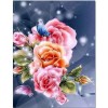 Full Drill - 5D DIY Diamond Painting Kits Dream Winter Butterfly And Flowers