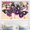 Full Drill - 5D DIY Diamond Painting Kits Dream Colorful Butterfly Flowers