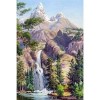 Full Drill - 5D DIY Diamond Painting Kits Grand Mountain Waterfalls