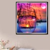 Special Colorful Bottles And Sunset Full Drill - 5D Diy Diamond Painting Kits
