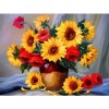 Oil Painting Style Sunflower Home Decor Full Drill - 5D Diy Diamond Painting Kits