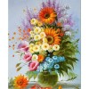New Hot Sale Colorful Sunflowers Picture Wall Decor Full Drill - 5D Diy Diamond Painting Kits