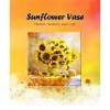 Full Drill - 5D DIY Diamond Painting Kits Warm Yellow Sunflowers in Vase