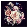 Full Drill - 5D DIY Diamond Painting Kits Pretty Pink And White Rose
