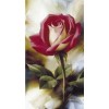 Modern Art Rose Flower Pattern Diy Full Drill - 5D Diamond Painting Set