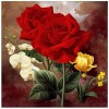 Full Drill - 5D DIY Diamond Painting Kits Pretty Red Rose Flowers