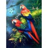 Full Drill - 5D Diamond Painting Kits Colored Parrot on the Branches