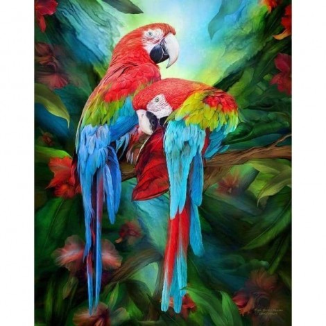 Hot Sale Colorful Parrot Full Drill - 5D Diy Diamond Painting Kits