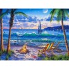 New Hot Sale Landscape Nature Beach Full Drill - 5D Crystal Diamond Painting Kits