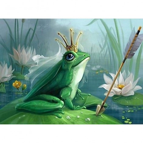 Full Drill - Full Drill - 5D Diy Fantasy  Diamond Painting Kits Frog