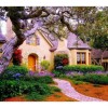 Full Drill - 5D DIY Diamond Painting Kits Landscape Cottage Picture