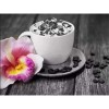 Special Coffee Cup And Flowers Diy Full Drill - 5D Bling Bling Art Diamond Painting Kits
