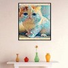 Full Drill - 5D DIY Diamond Painting Kits Watercolor Cute Cat