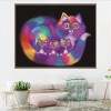 Full Drill - 5D DIY Diamond Painting Kits Dream Colorful Chromatic Cats Family