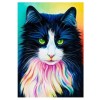 Full Drill - 5D DIY Diamond Painting Kits Watercolor Cool Cat