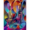 Full Drill - 5D DIY Diamond Painting Kits Colorful Abstract Bottle