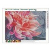 Full Drill - 5D Diamond Painting Kits Beautiful Pink Colorful Abstract Flower