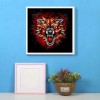 Full Drill - 5D DIY Diamond Painting Kits Abstract Fire Roaring Wolf
