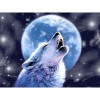 Full Drill - 5D DIY Diamond Painting Kits Wolf Moon Starry UK