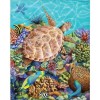 New Hot Sale Sea Turtle Pattern Diy Full Drill - 5D Crystal Diamond Painting Kits QB0051