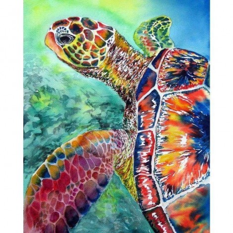 Full Drill - 5D DIY Diamond Painting Kits Special Portrait Of Turtle