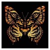 Full Drill - 5D DIY Diamond Painting Kits Abstract Tiger Face Butterfly