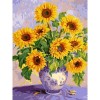 Oil Painting Style Sunflowers Full Drill - 5D Diy Full Square Diamond Painting Kits