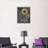 Full Drill - 5D Diamond Painting Kits Sunflower You Are My Sunshine Blackboard