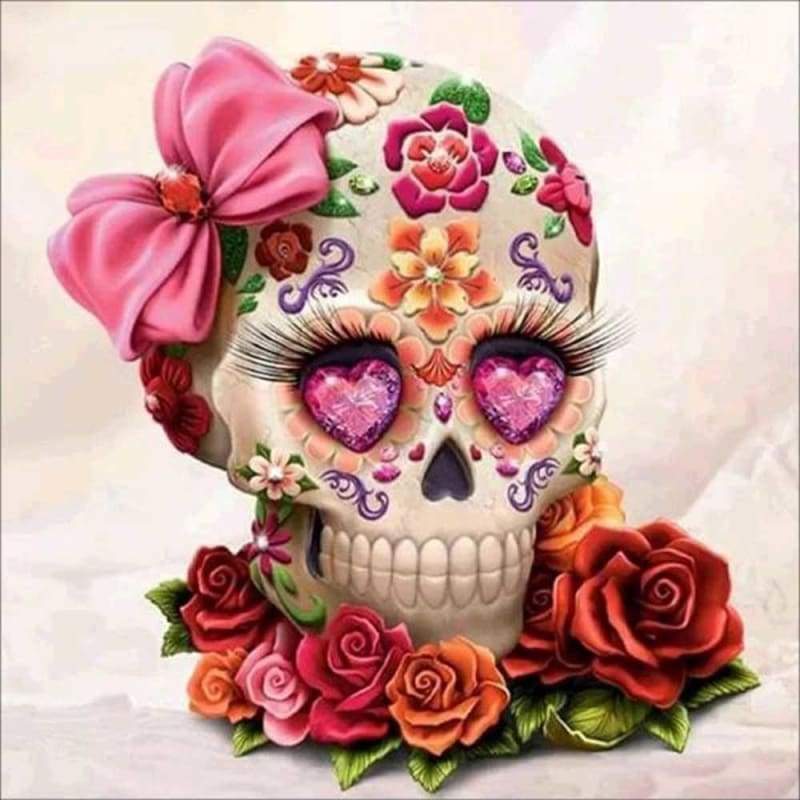 Flower Skull Picture...