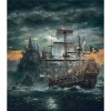 Full Drill - 5D Diy Diamond Painting Kits Pirate Ship Driving in the Sea