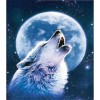 New Dream Stitch Kit Night Sky Full Drill - 5D Diy  Diamond Painting Wolf