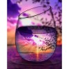 Purple beach Glass - Full Drill Diamond Painting