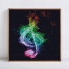 Full Drill - 5D DIY Diamond Painting Kits Dream Colored Music Note