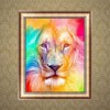 Full Drill - 5D DIY Diamond Painting Kits Colorful Lion Face
