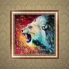 Full Drill - 5D DIY Diamond Painting Kits Watercolor Roaring Lion