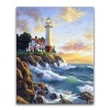 Oil Painting Style Lighthouse Pattern Diy Full Drill - 5D Diamond Painting Kits