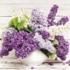 New Lavender Full Drill - 5D Diy Diamond Painting Flower Kits