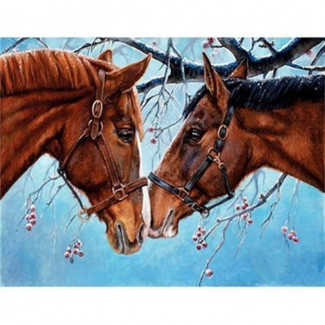 New Hot Sale Embroidery Horse Full Drill - 5D Diy Diamond Painting Kits