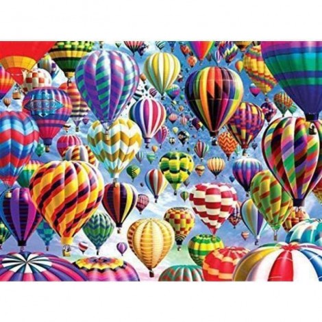 Hot Air Balloon Full Drill - 5D DIY Diamond Painting Embroidery  Kits